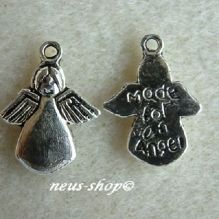 Engel *Made for a Angel* silberf.2 Stück