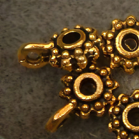 Verbinder Dott gold 10 Stück