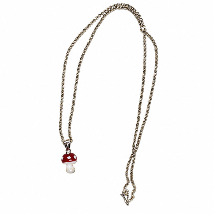Mushroom necklace – handmade by S.Alder