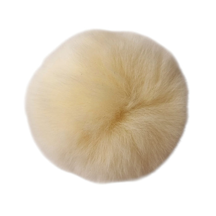 Anhänger Pompon echt Fell diverse Farben 6cm 1 Stück