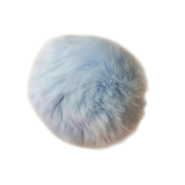 Anhänger Pompon echt Fell diverse Farben 6cm 1 Stück