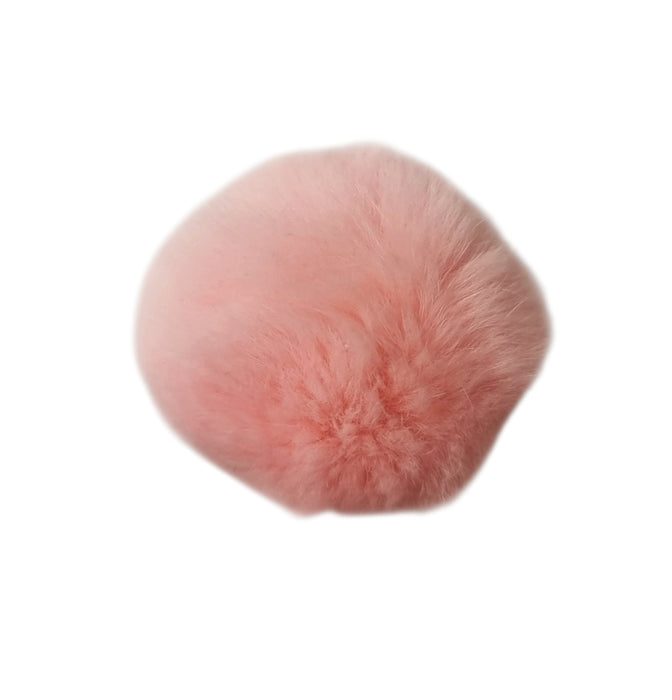 Anhänger Pompon echt Fell diverse Farben 6cm 1 Stück