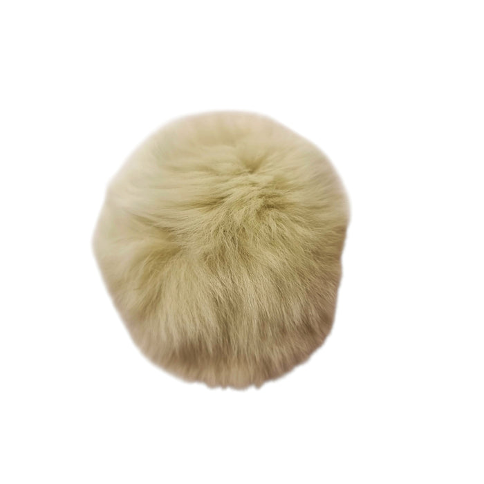 Anhänger Pompon echt Fell diverse Farben 6cm 1 Stück
