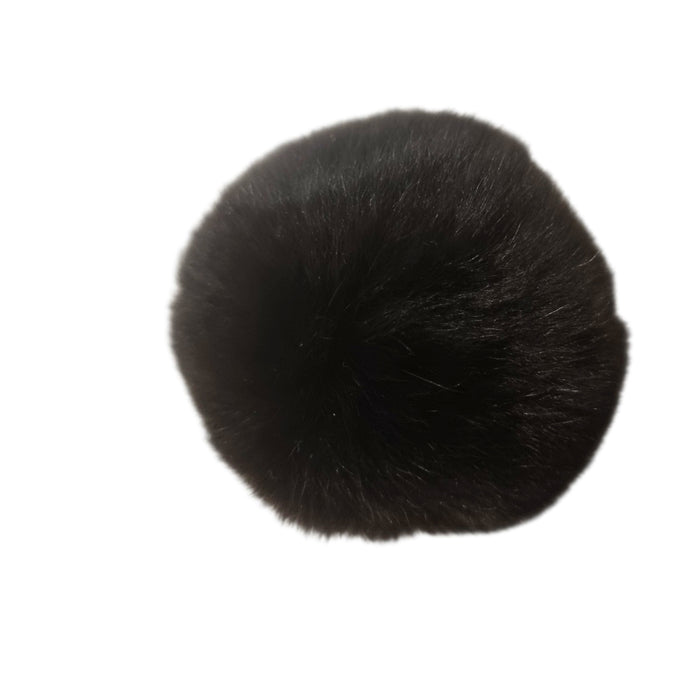 Anhänger Pompon echt Fell diverse Farben 6cm 1 Stück