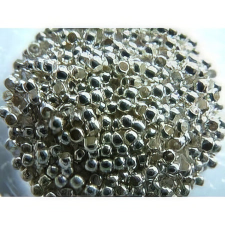 XXL Quetschperlen Silber 2mm 500 Stück