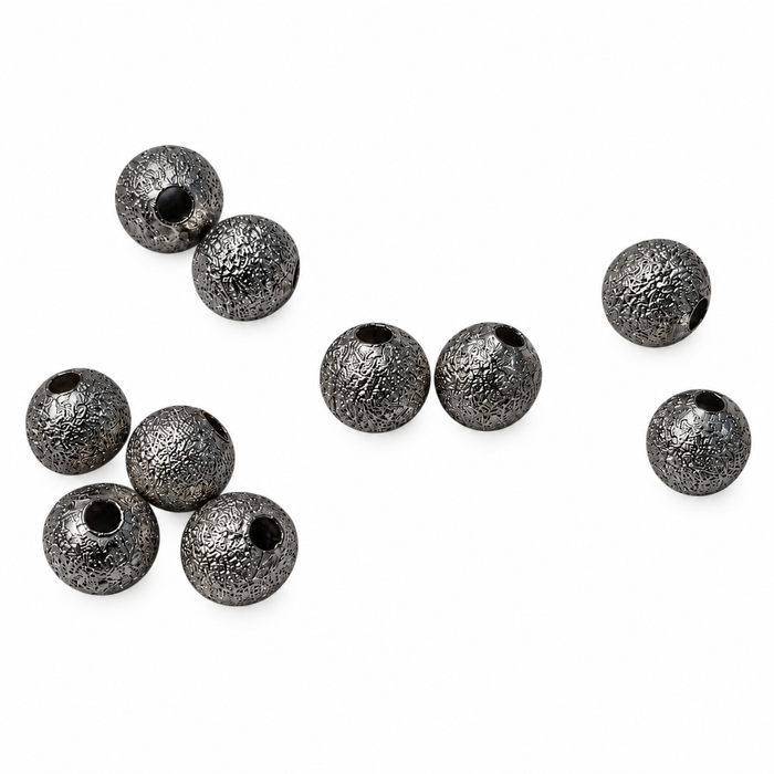 Stardust 10 mm couleur platine 10 pièces