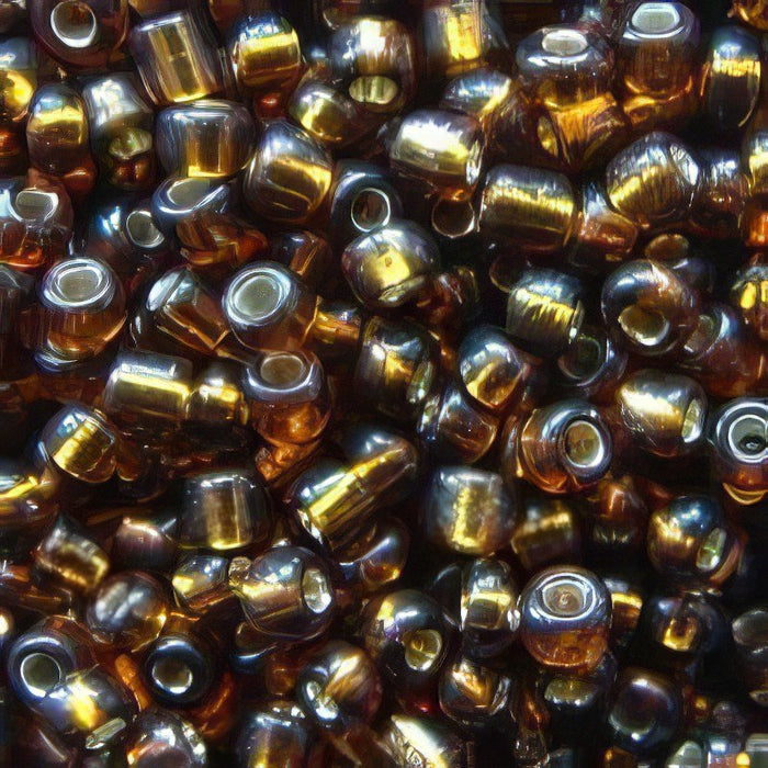 Rocailles amber 2mm 20gr
