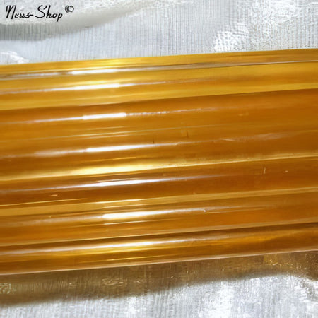 Moretti Glasstäbe transparent amber 3x 33cm Effetre Murano