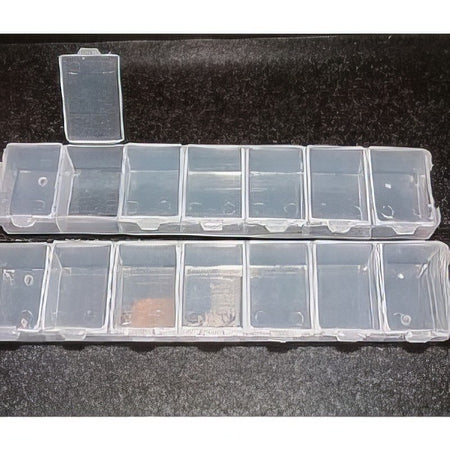 Perlen-Box lang 2 Stück