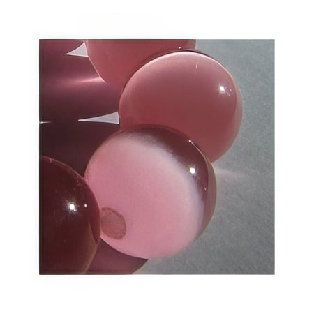 Cat's eye 4mm hell rosa 20 Stück