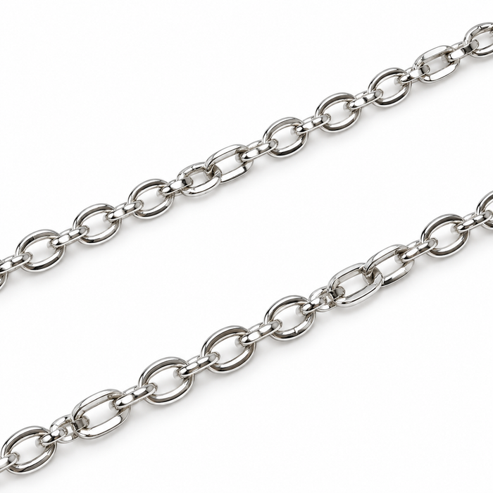 Chaîne à maillons 2x1,5 mm acier chirurgical 1 m