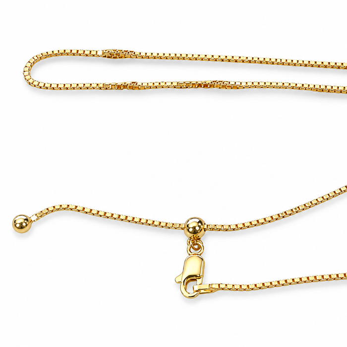 Kette 925  Silber vergoldet Längen verstellbar  ca.40-60cm