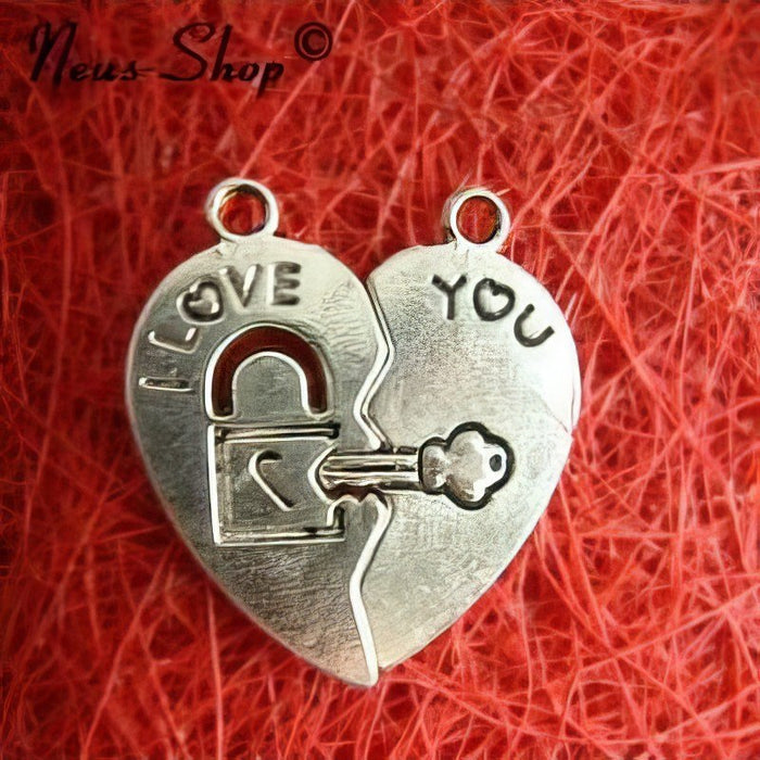 Anhänger 2-teilig I LOVE You 1 Stück
