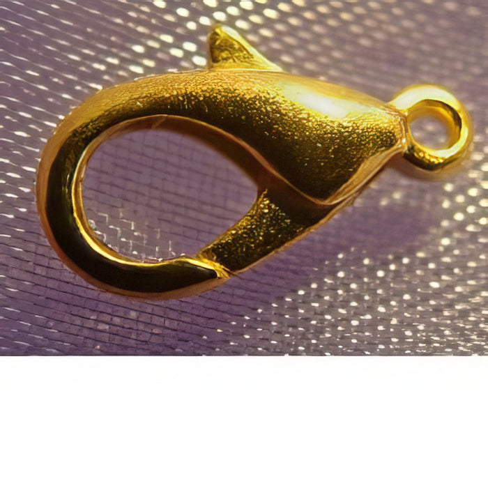 XL Karabiner 12.5 mm gold 50 Stück