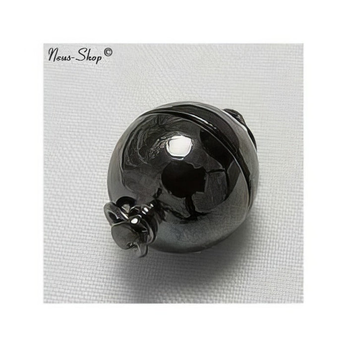 Magnetverschluss schwarz 16x12mm