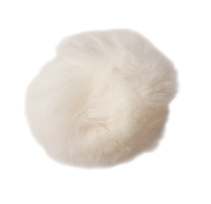Anhänger Pompon echt Fell diverse Farben 6cm 1 Stück