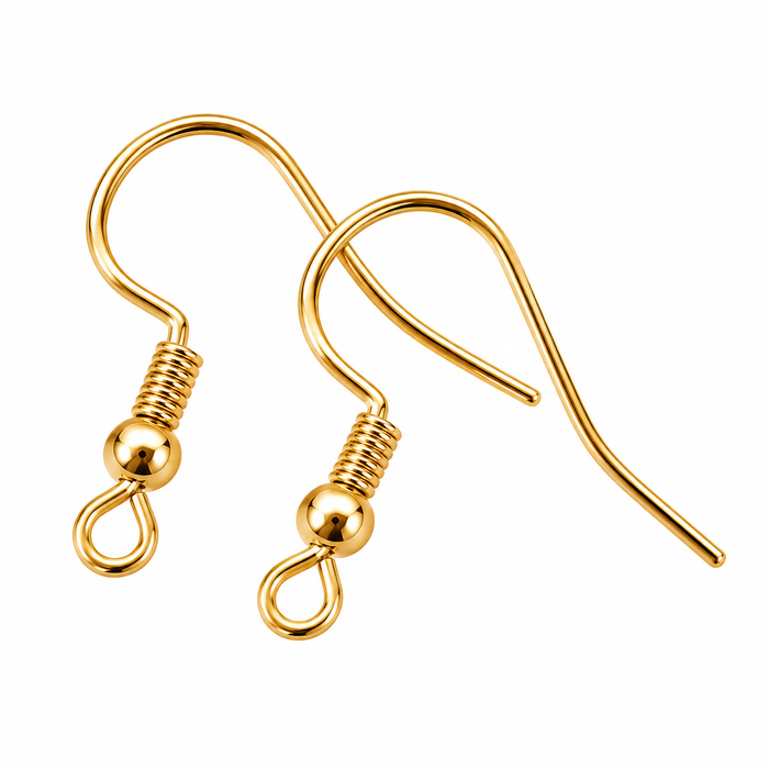 Plumes d'oreille dorées, 10 pièces