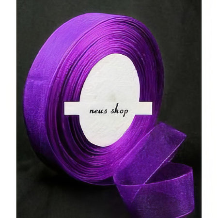 xlOrganza 20mm violett 45m