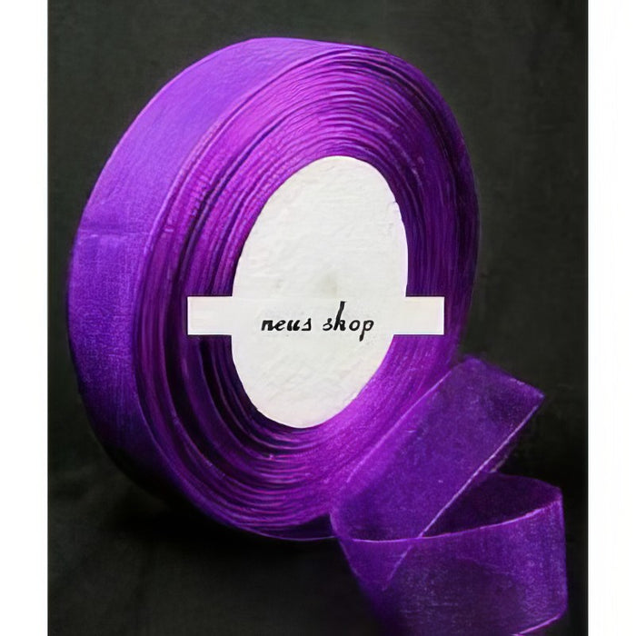 xlOrganza 20mm violett 45m