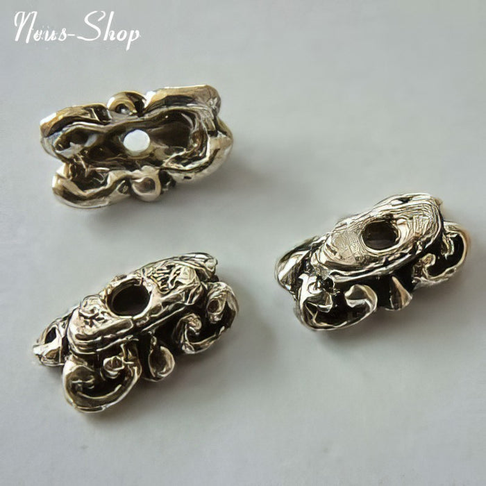 Perlenpkappe herry 12x7mm 10 Stück