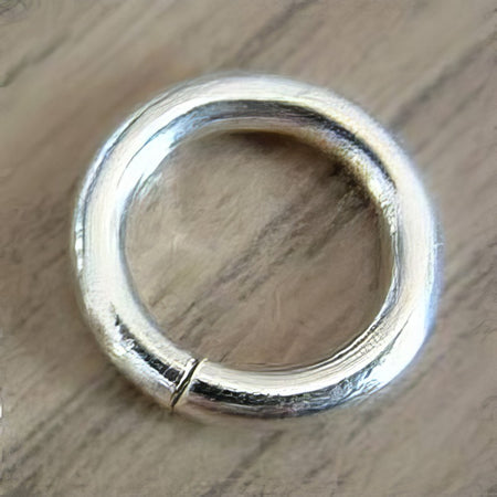 Ring 11x2mm 925 Sterling Silver 1 Stück