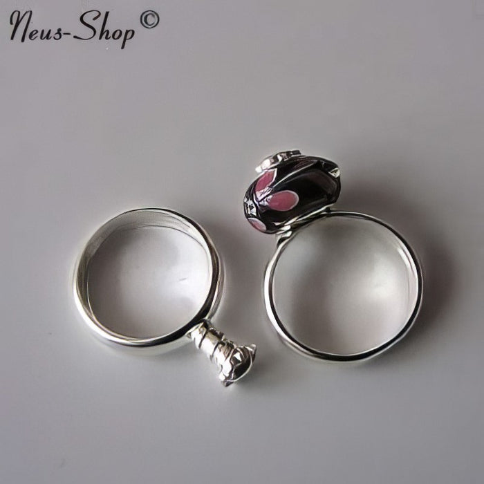 Wechselring versilbert Nr 8# 1 Stück