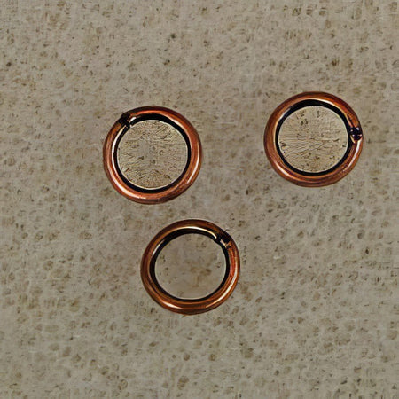 Ring Kupfer offen 6mm Stark 10 Stück
