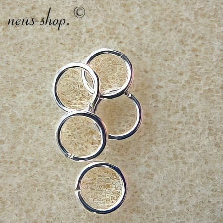 XLRingli offen 4mm 100 Stück
