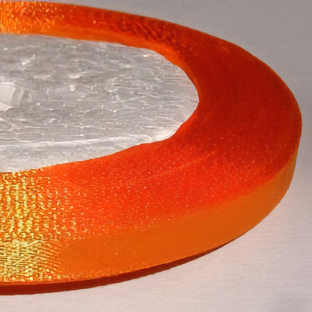 Satinband orange 6mm 1 Rolle  ca. 20m