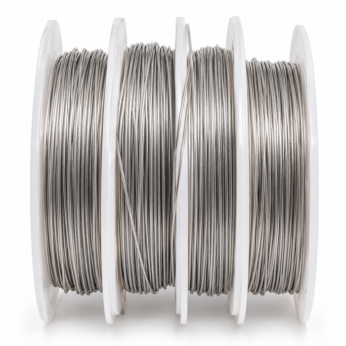 1 rouleau de fil en acier inoxydable 0,38 mm de 10 m