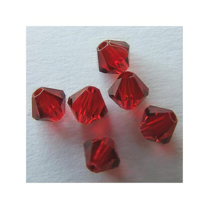 Swarovski Bicone Siam 6mm 24Stück