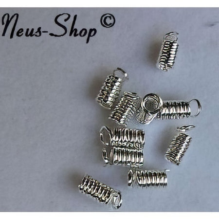 Kord-Ende spirale 6x4mm 10 Stück