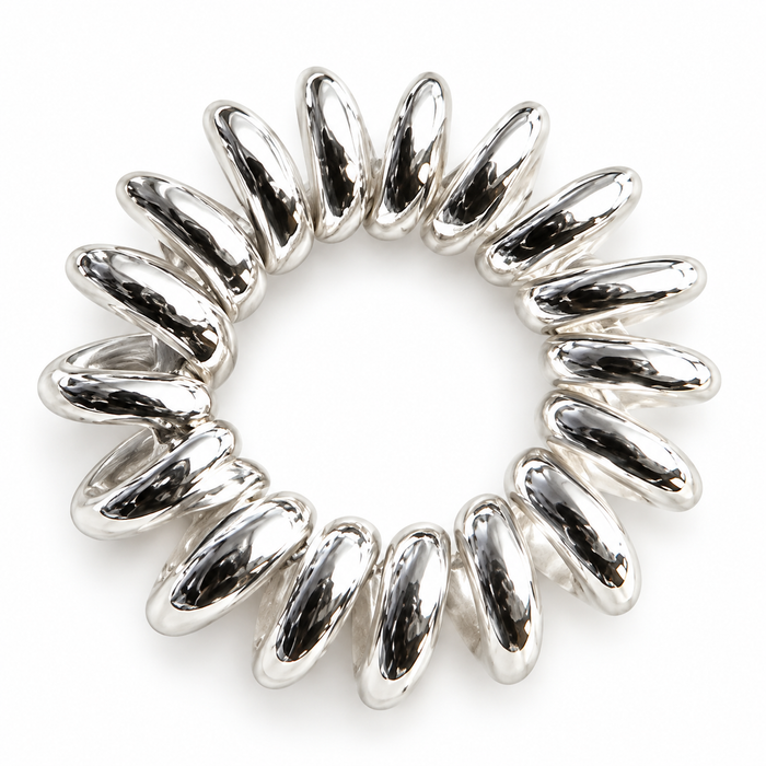 Spiral jump ring 6.5mm 925 silver new 1 piece