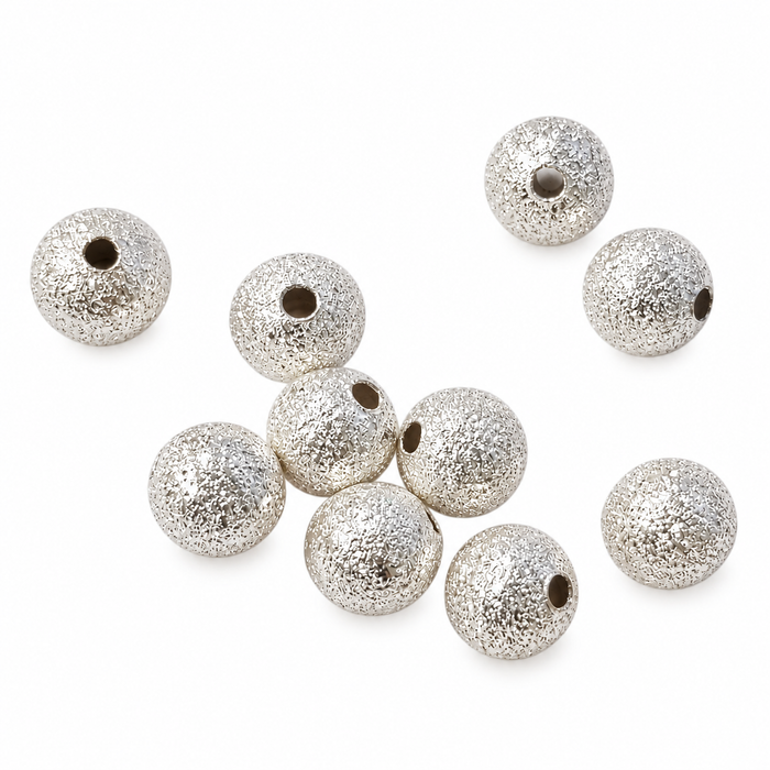 Stardust 10 mm argentato 10 pezzi