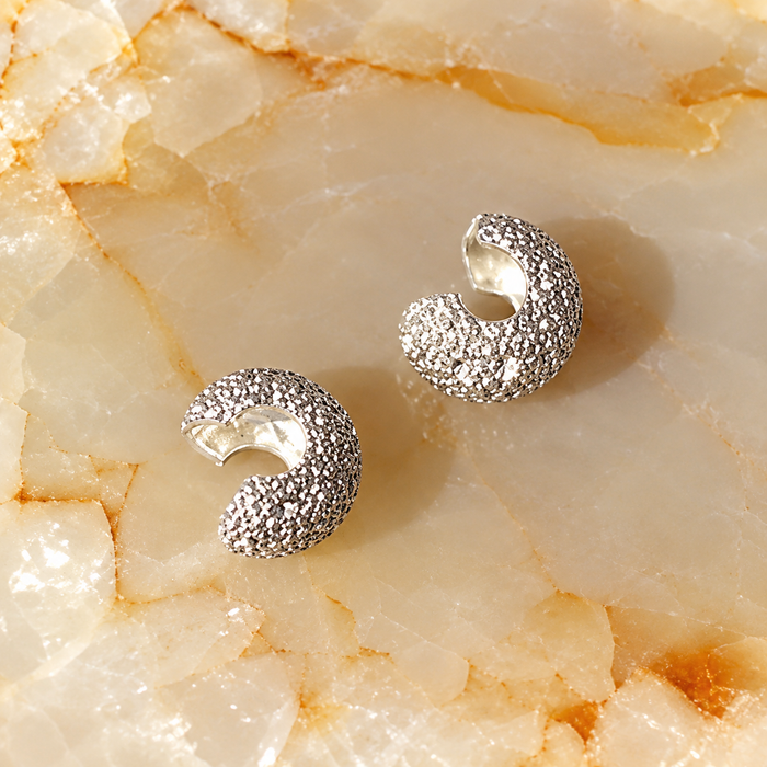 Copripunta 4mm argento Stardust 10 pezzi