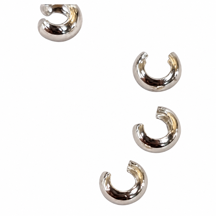 Coprifilo 3mm argento 925 10 pezzi