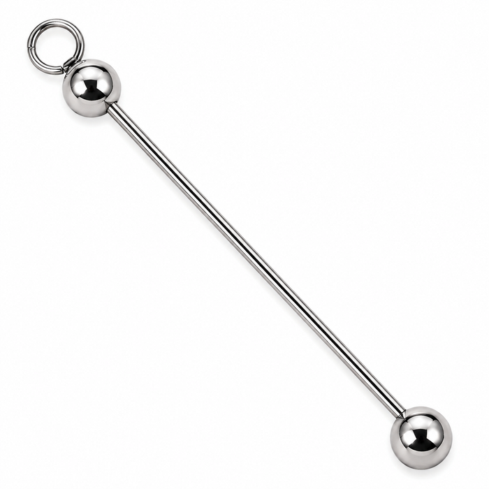 Ciondolo intercambiabile "Sfera" in acciaio inox 54mm x 1,5mm 1 pezzo