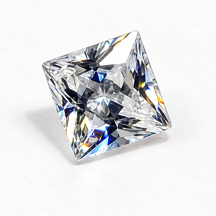 Zirconia clear square 3x3mm 1 piece up to 650°C color stable